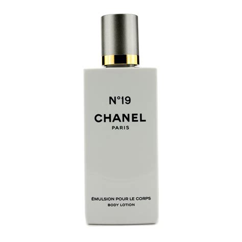 bodylotion chanel no 19|Chanel body lotion price list.